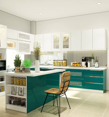 Thi Công Tủ Bếp Gỗ MDF Chống Ẩm Quận 2 | Bền Đẹp – Giá Tốt